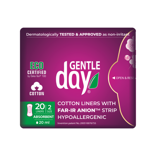 Organic Cotton Absorbent Panty Liners