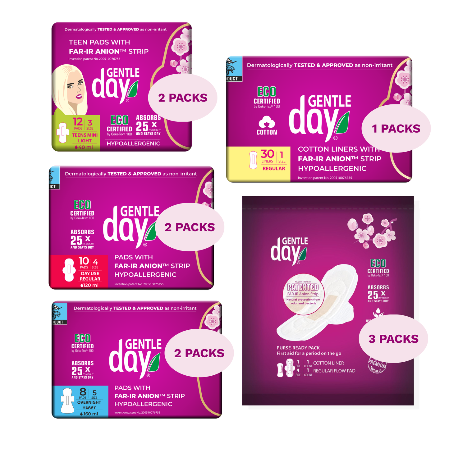 Gentle Day® First Period Starter Kit