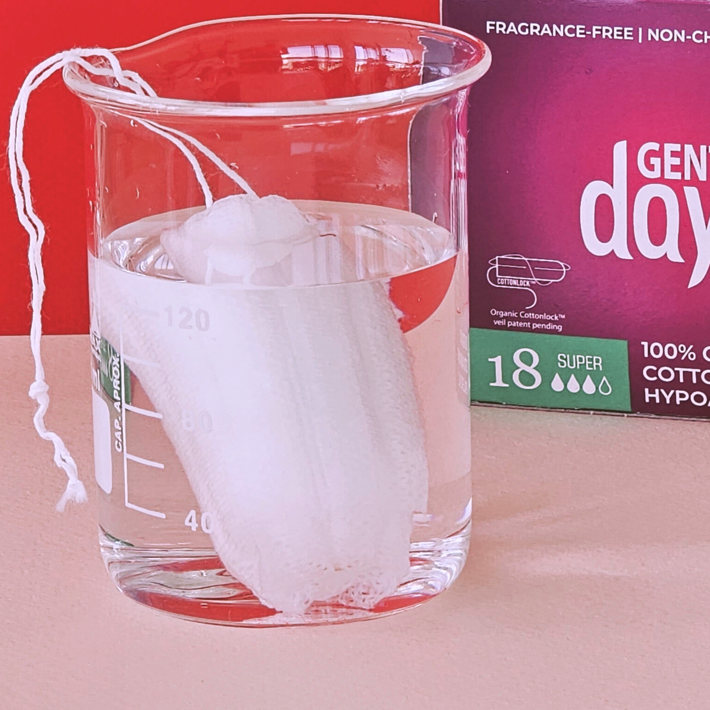 Gentle Day Organic Cotton Tampons – Super Plus