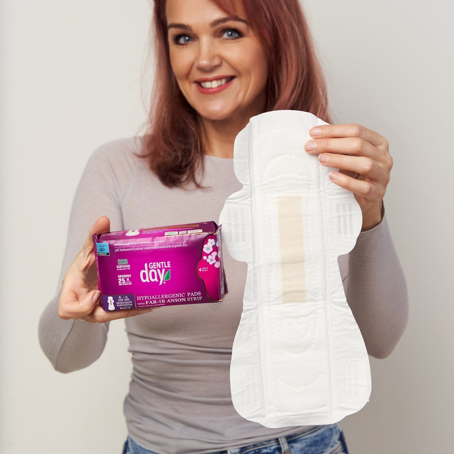 ORGANIC EXTRA HEAVY, MATERNITY, INCONTINENCE PADS - Size 6