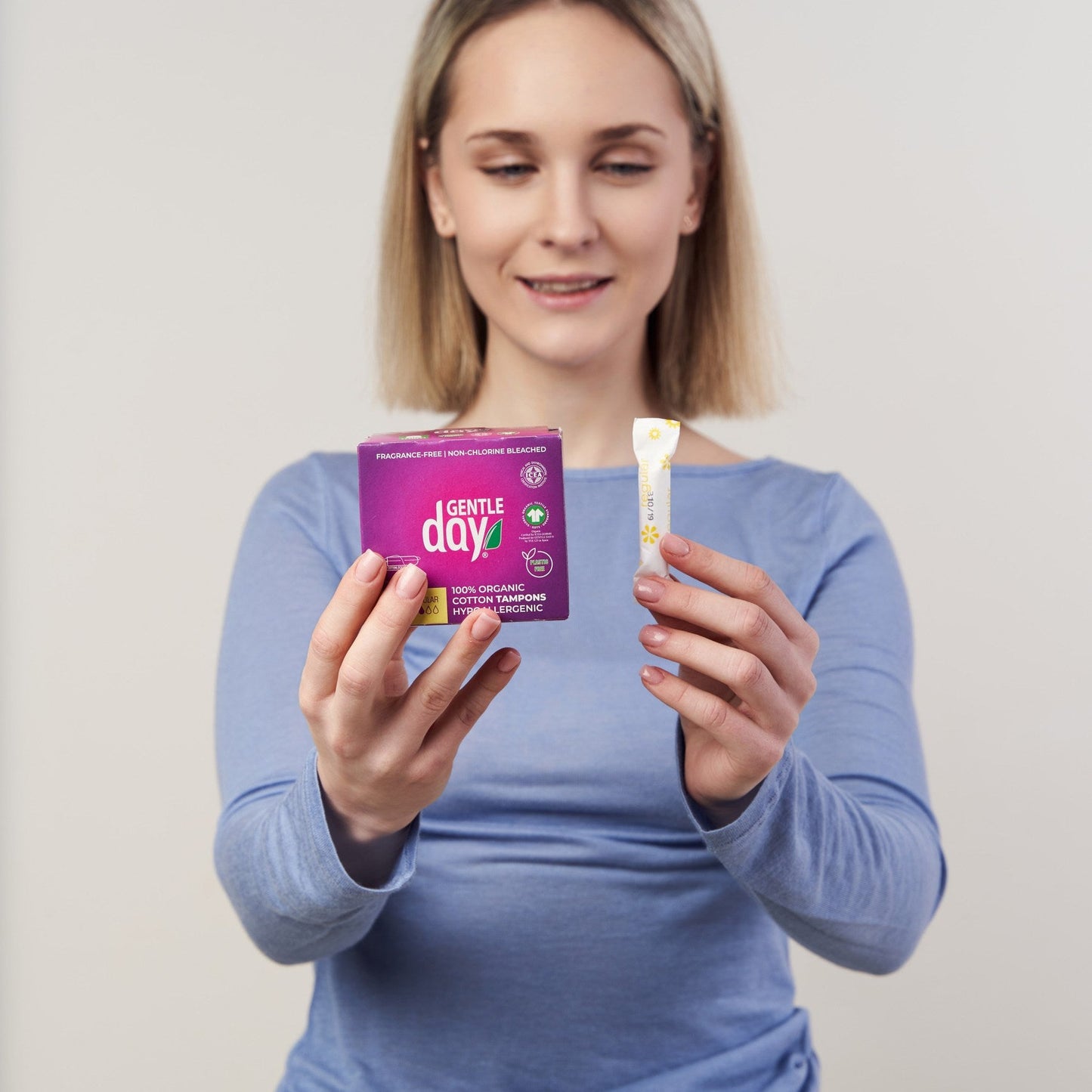 ORGANIC COTTON TAMPONS - REGULAR