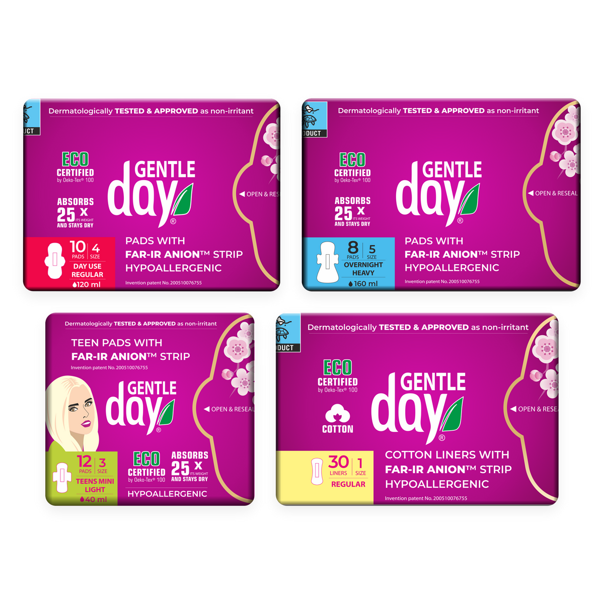 Gentle Day® First Period Set – Teens & Parents
