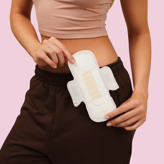 Gentle Day in South Africa organic cotton light flow panty liner, individually wrapped.