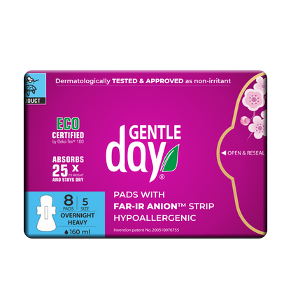 Gentle Day® Hypoallergenic Heavy Flow Pads