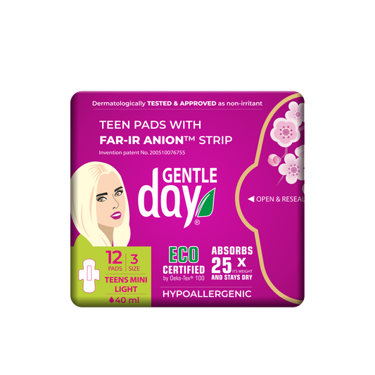 Gentle Day® Hypoallergenic Light Flow Pads