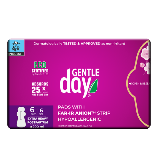 Gentle Day® Organic Postpartum Pads