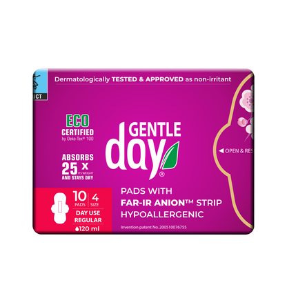 Gentle Day® Hypoallergenic Regular Flow Pads